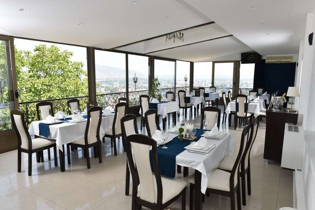 View Inn Boutique Hotel Skopje Restaurante foto